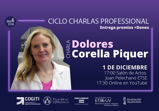 Xarrada Professional de Dolores Corella i lliurament del premi +Dones